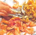 Ассорти из жареных морепродуктов: Этап 9